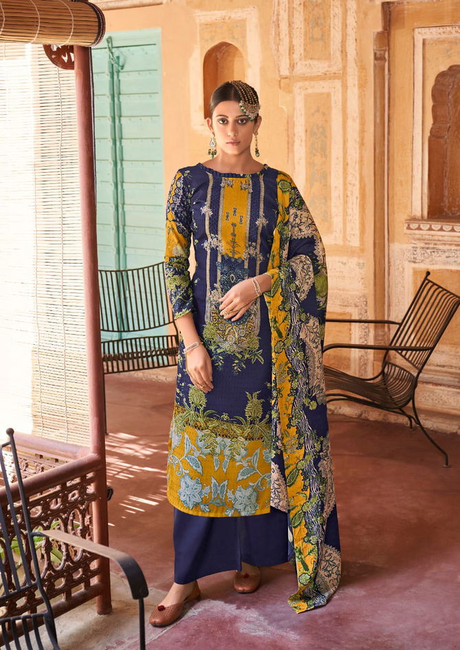 Maria M Print By Levisha Pakistani Style Pashmina Dress Material Wholesale Shop In Surat